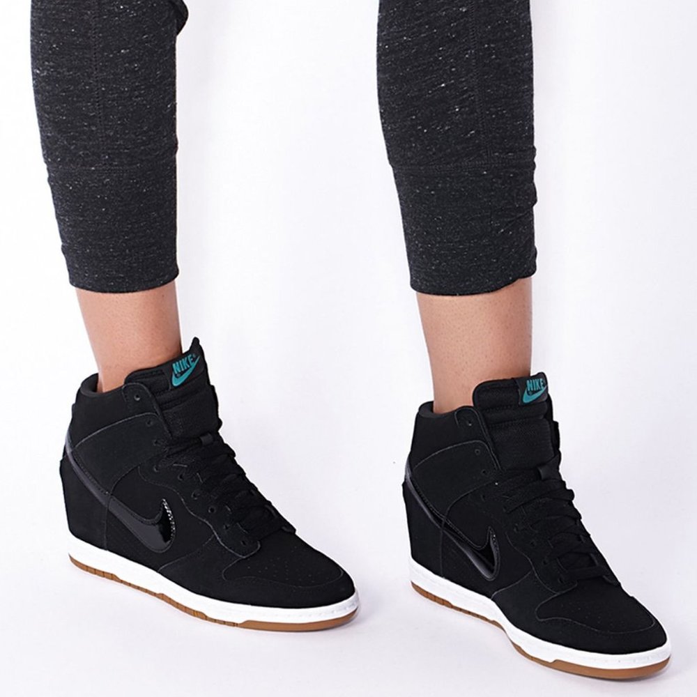 New Nike Dunk Sky Hi Wedge High Top Sneaker 644877_2